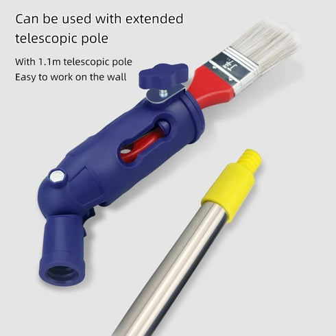 Paint Edger Brush Extender Paint Roller Extension Pole 3.6ft Gripper Paint Edger Tool for Wall Corner Painting Painting Tool Wall Detail Decoratio...