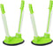 Adjustable Baggy Rack, No-hands Food Storage Holders For Food Prep Bag, plastic Freezer Bag, Clip-Ideal Kitchen Gadget (Green, 2pcs)...