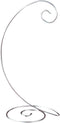 TRIPAR 13” Silver Spiral Bottom Ornament Display Stand for Home, Wedding Decoration, Holidays...