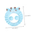 2pcs shower cap baby bath visor hair wash visor Toddler bath cap baby shower bath cap kids hair washing hat silicone shampoo cap baby shampoo viso...
