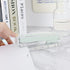 Mint Green Stapler Clear Acrylic Body Desk Staplers with Large Capacity Non-Slip No-Jam Desktop Stapling Tools for Office Home Desk Accessories Su...