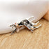 Deer Brooch Pin Retro Animal Brooch Pin Clothing Hat Dress Accessories for Girl Woman Cute Beautiful Animal Pin Winter Jewelry Coat Accessories Bi...