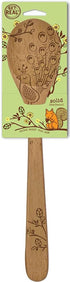 Talisman Designs Laser Etched Beechwood Mixing Woodland Peacock Design | Natural Wood Spoon, Decorative Wooden Utensils...