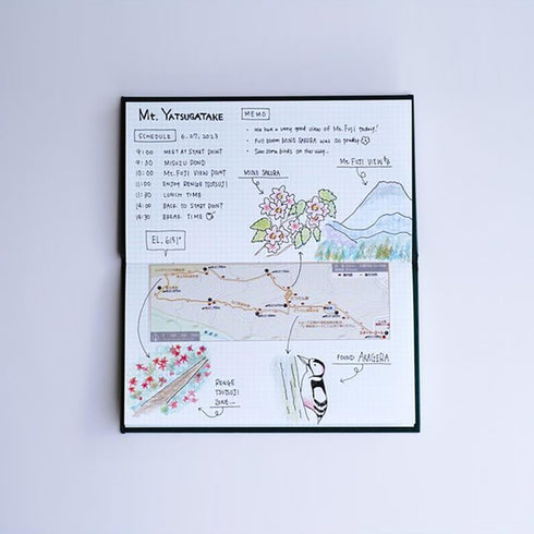 KOKUYO ME Field Notebook, 3mm Grid Memo Book, 6.3" x 3.6" White Field Notes Pocket Journal, Japan Imported (KME-FNY1W)...