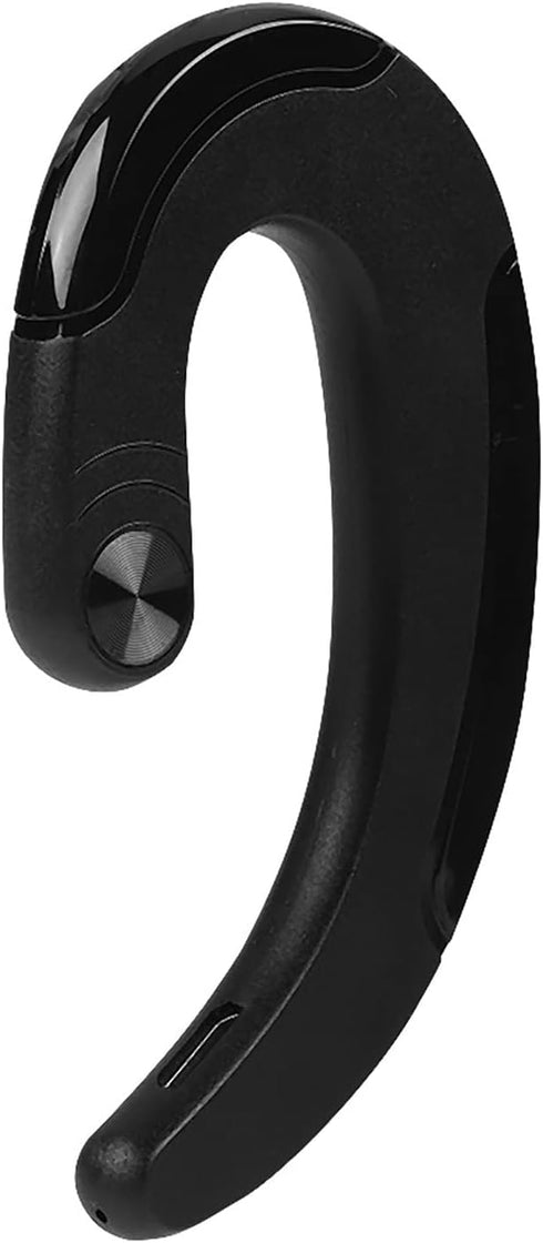 Over The Ear Open Ear Earbuds Q25 Abs Wireless Bluetooth Headset Earphone Stereo Earhook with Micphone (Black) (Black)...