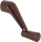 Prime-Line H 3532 Diecast Awning Window Crank Handle for Easy Operation, 5/16 Inch Spindle with 2-11/16 Inch Reach, Bronze, Set of 1...