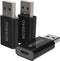 MOSWAG 3 Pack USB C to USB Adapter - Male to Female, Type-C to Type A Compatible with Apple MagSafe Charger, Mac, Laptops and PCs...