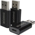 MOSWAG 3 Pack USB C to USB Adapter - Male to Female, Type-C to Type A Compatible with Apple MagSafe Charger, Mac, Laptops and PCs...