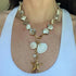 Irregular Pearl Choker for Women Summer Beach Shell Necklace Boho Conch Starfish Pendent Natural Freshwater Pearl Statement Necklace for Women...