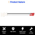 72-8104 Speaker Harness Adapter Wire Replacement for Camery, for Corolla, for Tacoma Car Front and Rear Door Speaker (6 Pack)...