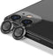 CloudValley Camera Lens Protector for iphone 12/12 Mini / 11, Tempered Glass Film, Aluminum Alloy Screen Cover, 2 Pack Black, with Cleaning Kit......