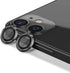 CloudValley Camera Lens Protector for iphone 12/12 Mini / 11, Tempered Glass Film, Aluminum Alloy Screen Cover, 2 Pack Black, with Cleaning Kit......