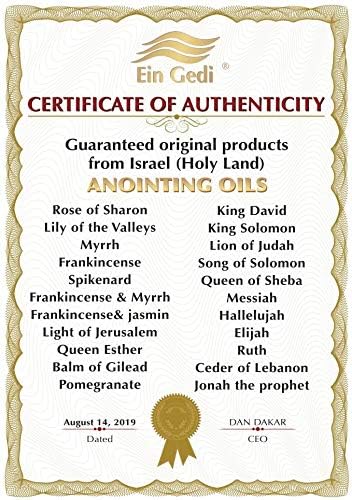 Ein Gedi Anointing Oil 30 ml from Holy land Jerusalem (Cinnamon)...