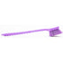 SPARTA 40501EC68 Plastic Large Scrub Brush, Kitchen Brush, Utility Brush With Long Handle For Cleaning, 20 Inches, Purple...