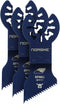 Norske Tools NOTP285 Drywall Cutting Blade (3/Pack), Oscillating Tool Accessories | Oscillating Saw Blades,Black...