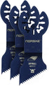 Norske Tools NOTP285 Drywall Cutting Blade (3/Pack), Oscillating Tool Accessories | Oscillating Saw Blades,Black...
