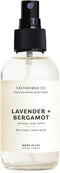 Calyan Wax Co. Lavender & Bergamot Natural Room Spray Infused with Essential Oils, Air Freshener Spray & Aromatic Mist in Non-Aerosal Spray Bottle...