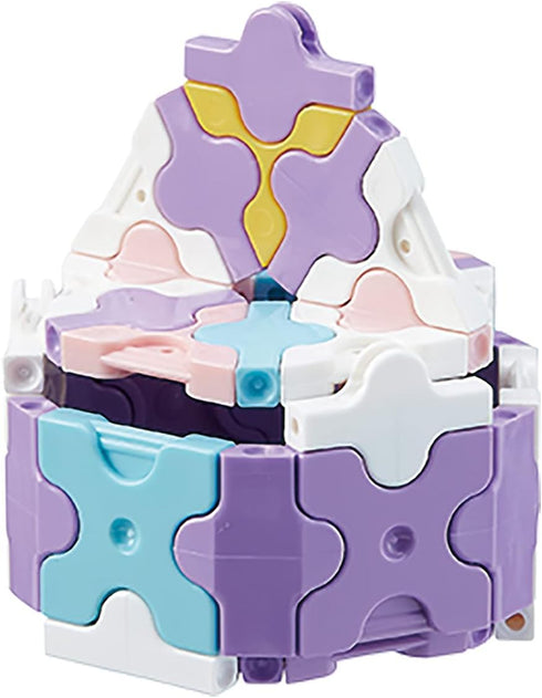 LaQ Sweet Collection Mini Lavender | 62 Pieces | 12 Models | Age 5+ | Creative, Educational Construction Toy Block | Made in Japan...