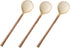 Ceramic Small Coffee Spoon Retro Small Porcelain Spoon Mini Teaspoons For Coffee Sugar Dessert Cute Tableware Pack of 3...