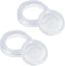 2 Inch 2 Set Silicone Patio Table Umbrella Hole Ring for Standard Table Hole, Umbrella Hole Ring Plug and Cap Set, Outdoor Patio Umbrella Plug for...