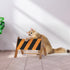 Cat Scratcher Pad, Barricade Shape Cat Scratching Board Cardboard Cat Scratcher for Indoor Large Cats Kitten Cat Scratch Pad Board Easy for Cats t...