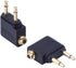 eBoot Airplane Airline Flight Adapters for Headphones (3 Pack, Golden Plated)...