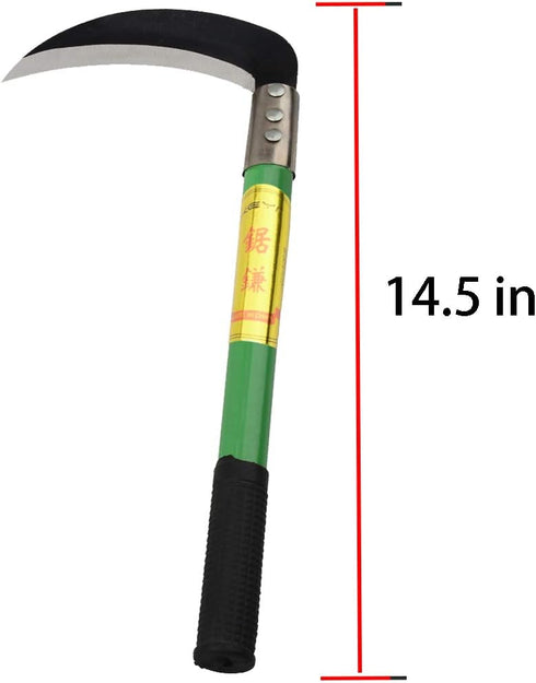Clearing Sickle,Sickle for Weeding Tool and Weed Cutter,Garden Tools Suitable for Lawn Cleaning ?14.5in?...