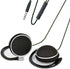 Clip Type Earphones?Portable Stereophone Headphones,with Microphone and Call Controller Stereo Earphones,Suitable for Compatible with 3.5mm iPhone...
