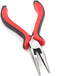 Jewelry Pliers Set 4 pcs Round Nose Pliers, Side Cutting Pliers, Needle Nose Pliers, Linesman Pliers, Double Leaf Spring Jewelry Making Tools Kit ...