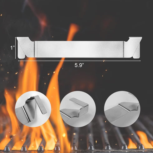 1 Pack Stainless Steel Griddle Spatula Holder, Grill Barbecue Tool Rack, Griddle Accessories for Grilling Utensils Scrapers Charcoal Grills?Compat...