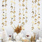 Gold Party Decorations Leaf Garland Hanging Paper Gold Leaves Streamer Banner for Wedding Engagement Bridal Shower Birthday Baby Shower Spring Sum...