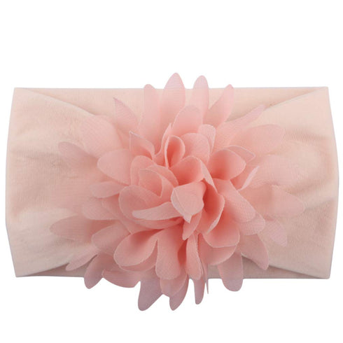 Toptim Baby Head Wrap Chiffon Flowers Newborn Infant Soft Nylon Headbands...