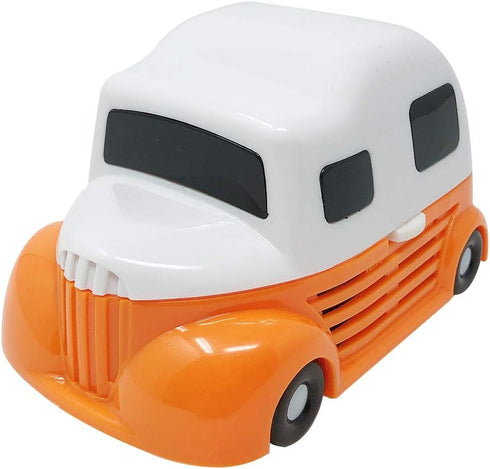 allydrew Cute Portable Mini Vacuum Cleaner for Home and Office, Orange Truck...