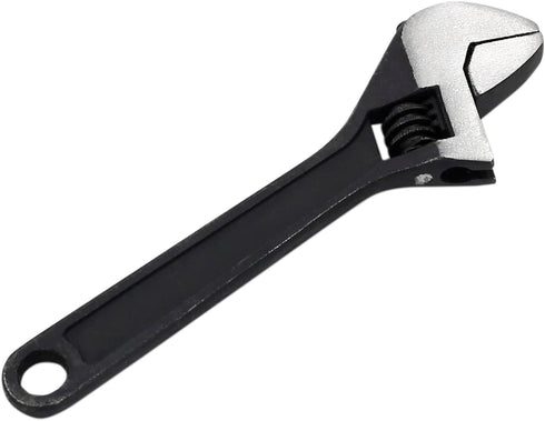 4" Mini Size Adjustable Spanner, 4 inch Black Tiny Wrench Repair Hand Tool, Jaw Capacity 0~14mm...