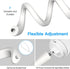 HOLACA Flexible Twist Mount for ARENTI Video Baby Monitor Camera Stand Bracket with 1/4 Threaded Hole Holder and Adjustable 360 Degree Mount for C...