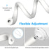 Flexible Twist Mount for Arenti Baby Monitor?No Tools or Wall Damage Required (White)...