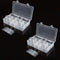 2 Packs 30 Large Grids Sewing Thread Organizer Storage Box,with Adjustable Dividers,Clear Plastic Container Holder for Embroidery,Washi Tape...