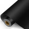 Black Permanent Vinyl - Matte Black Adhesive Vinyl Roll for All Cutting Machine, Permanent Outdoor 12" x11FT for Decor Sticker, Car Decal, Scrapbo...