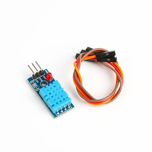 SHILLEHTEK DHT11 Temperature and Humidity Sensor Module with LED & Cable - Temperature Humidity Measurement for Arduino, Raspberry Pi, ESP32 and o...