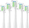 Sonic Replacement Brush Heads STRB-5WB Compatible with Waterpik Complete Care 9.0 (CC-01), 5.0 (WP-862), Soft Bristle, 5 Count (White-5Pack)...