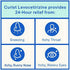 Curist - Generic Xyzal Levocetirizine 5 mg - (90 Tablets) - Allergy Pills, 24 Hour Allergy Relief - Allergy Medicine...