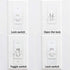 Light Switch Guard, ILIVABLE Optional Wall Plate Cover Switch ON or Off Protects Your Lights or Circuits from Being Accidentally Turned On or Off ...