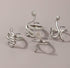 CSIYANJRY99 Silver Knuckle Ring Set for Women, Bohemian Vintage Stackable Mushroom Ring Finger Ring Aesthetic Jewelry...