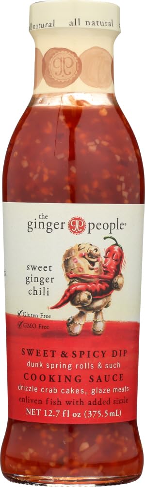 GINGER PEOPLE SAUCE GINGER SWEET CHILI, 12.7 OZ (Pack of 2)...
