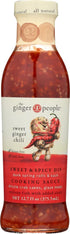 GINGER PEOPLE SAUCE GINGER SWEET CHILI, 12.7 OZ (Pack of 2)...