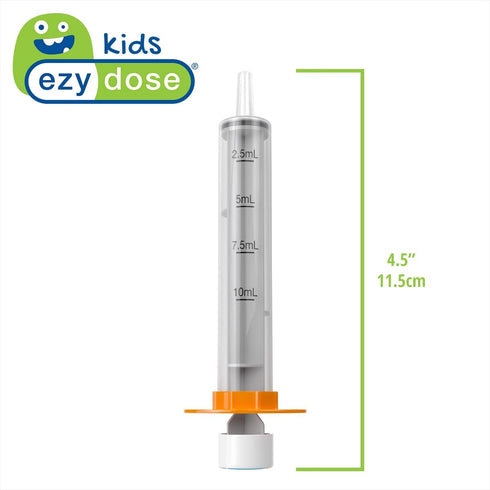 EZY DOSE Kids Baby Oral Syringe & Dispenser, True Easy Design for Liquid Medicine,Tylenol, Motrin, Easy to Administer, Accurate Dosing,10 mL/2 TSP...