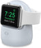 AhaStyle iWatch Stand Silicone Charging Dock Holder Accessories for Apple Watch Series 8/Ultra/SE2/7/6/SE/5/4/3/2/1(49/45/44/42/41/40/38mm), Suppo...