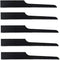 18T Reciprocating Saw Blade Set, Air Saw Hacksaw Blades Tools for Metal, Woodcutting, Rubber, 5 Pieces (18T, Black)...
