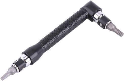 Ejoyous 1/4 Inch L Shape Hex Socket Wrench Double End Wrench with Screwdriver Bits for Mechanic Repair Tool...