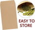 200 Pcs Kraft Paper Envelops Kraft Paper Envelopes Mailing Supplies Brown Bags Brown Seed Packets Small Parts Envelopes for Packing Coin/Jewelry/S...